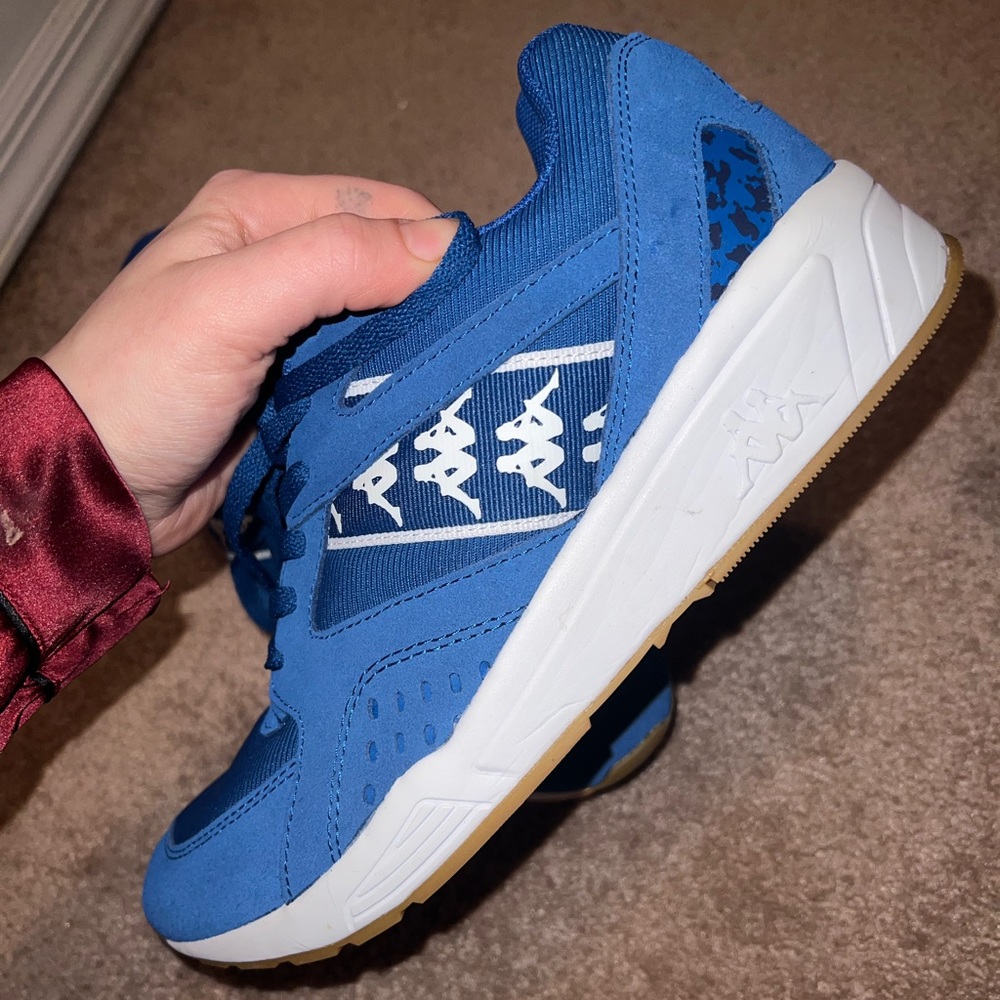 Kappa Blue Suede Sneakers Unisex